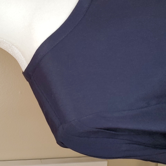 LOFT 💙💛NWT❤💜 Size XS Navy Swing Dress! 💙💚💙 - Picture 3 of 16